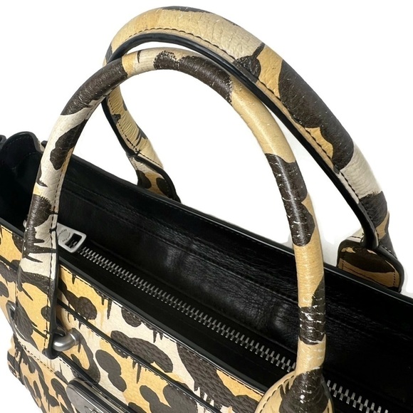 Coach Wild Beast Leopard Swagger Cheetah Animal Print Runway Purse Bag Handbag - Picture 8 of 16